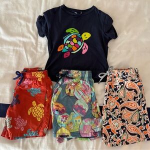 Colorful Turtle T-Shirt and Shorts Set